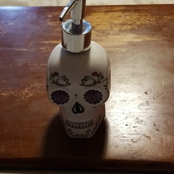 Other - Sugar skull ceramic dispenser